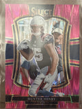 2023 Hunter Henry Panini Select Pink Prizm