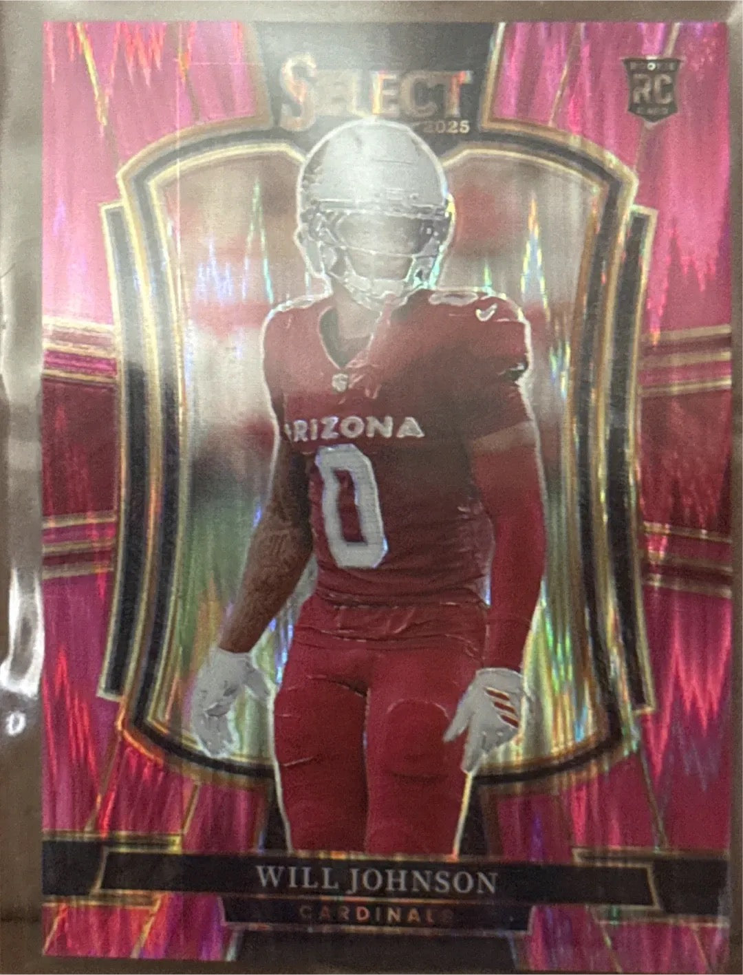 2025 Select Will Johnson Pink Prizm