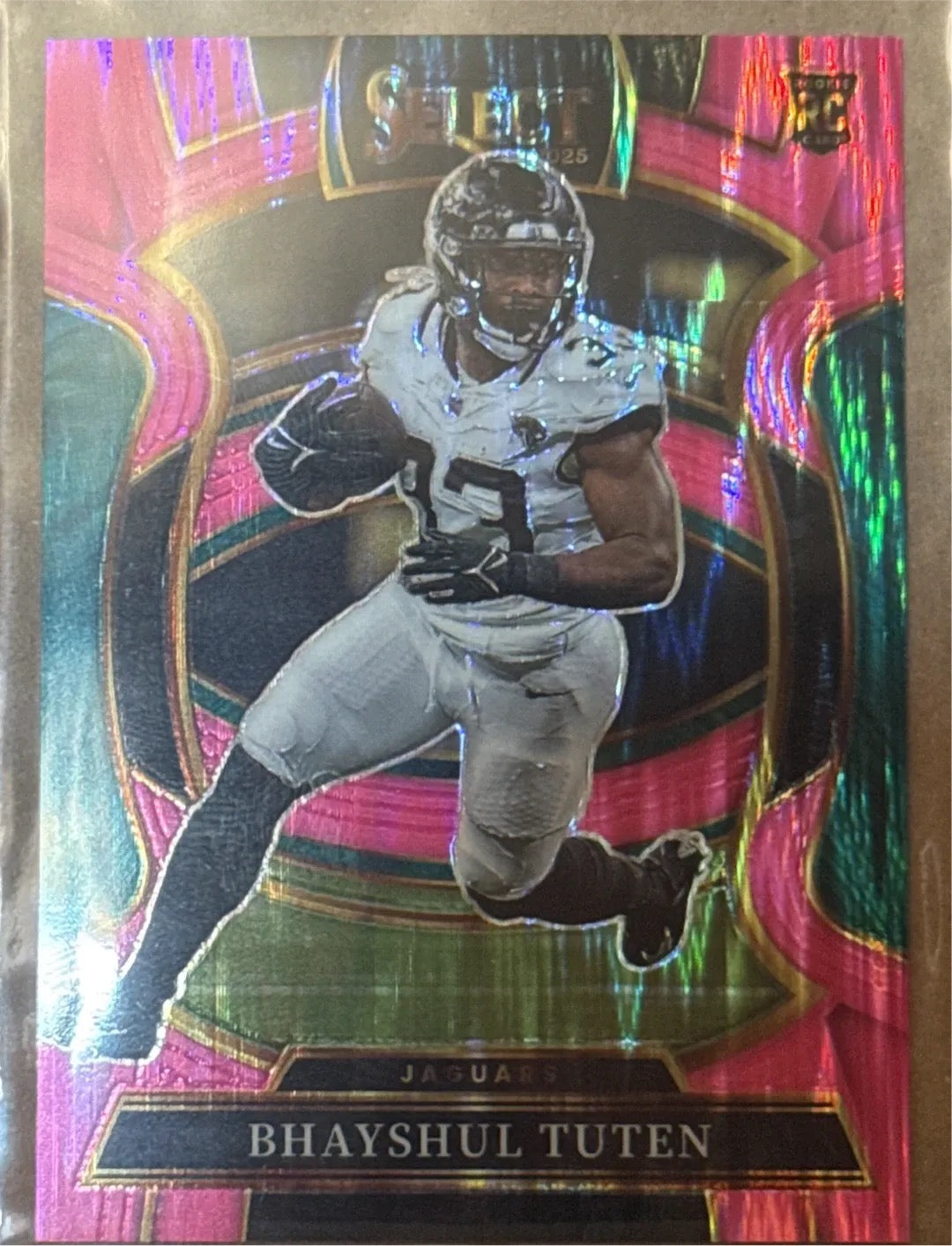 2023 Panini Select Bhayshul Tuten Pink Prizm