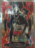 2023 Kelvin Banks Jr. Panini Select Red Prizm