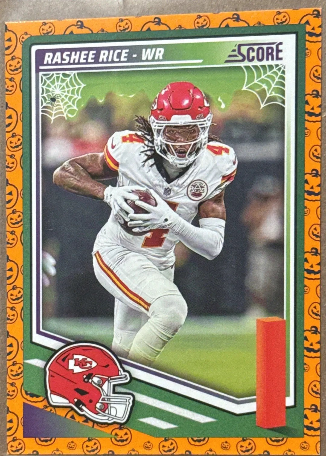 Rashee Rice WR #4 Score-A-Treat Trading Card