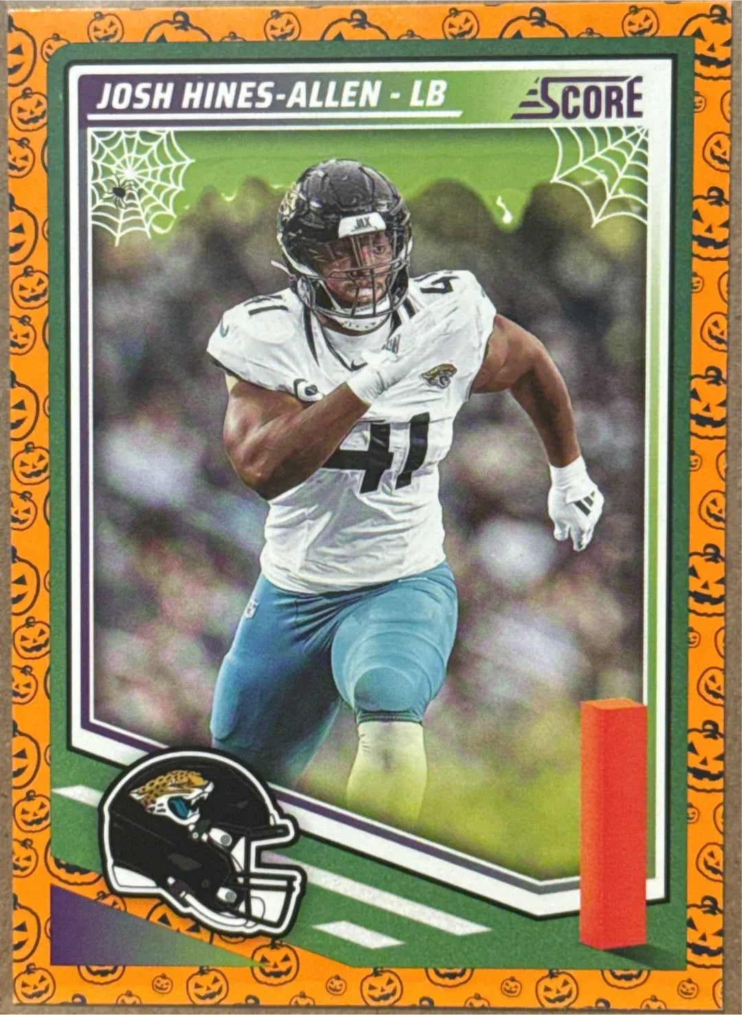 Josh Hines-Allen LB #41 Score-A-Treat Trading Card
