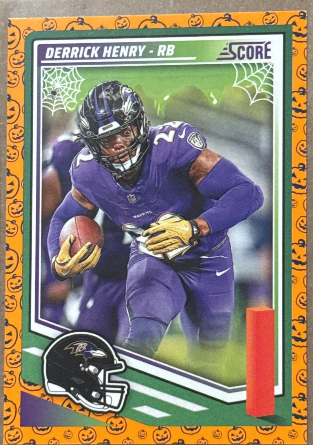 Derrick Henry RB #22 Score-A-Treat Trading Card