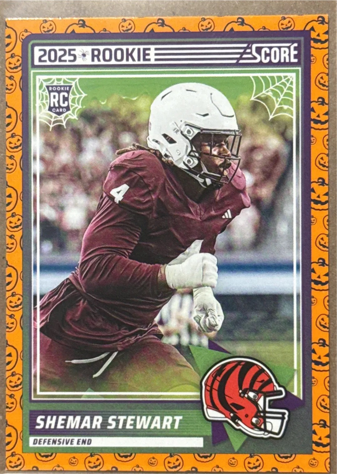2025 Shemar Stewart DE Score-A-Treat Rookie Trading Card