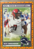 2025 Nick Emmanwori Safety Score-A-Treat Rookie Trading Card