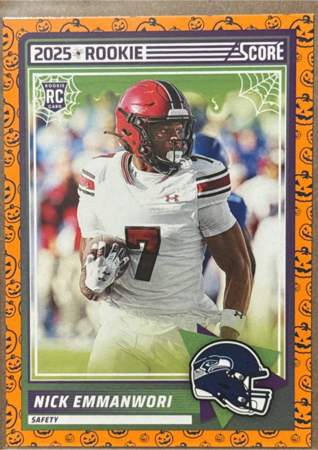 2025 Nick Emmanwori Safety Score-A-Treat Rookie Trading Card