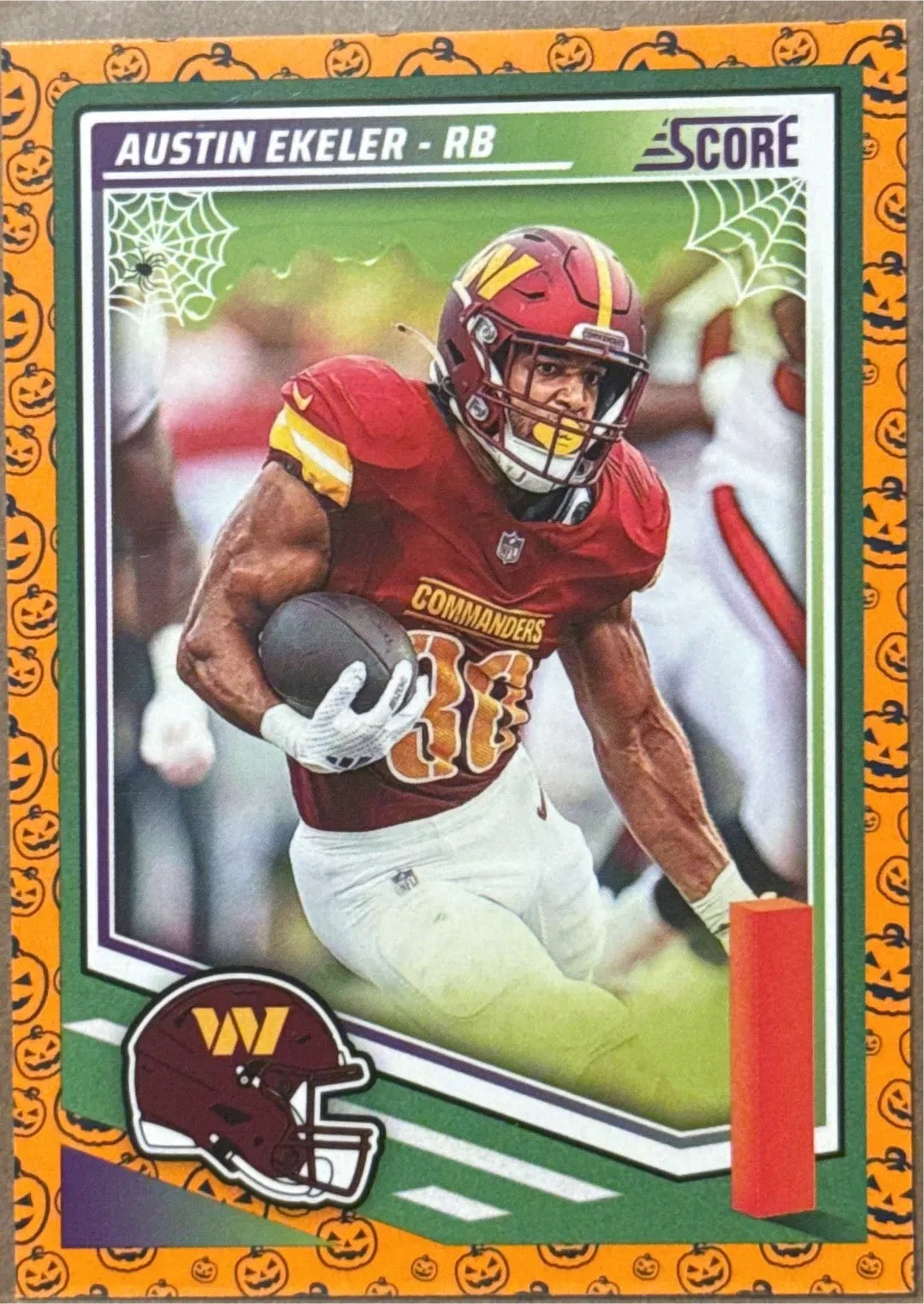 Austin Ekeler RB #30 Score-A-Treat Trading Card