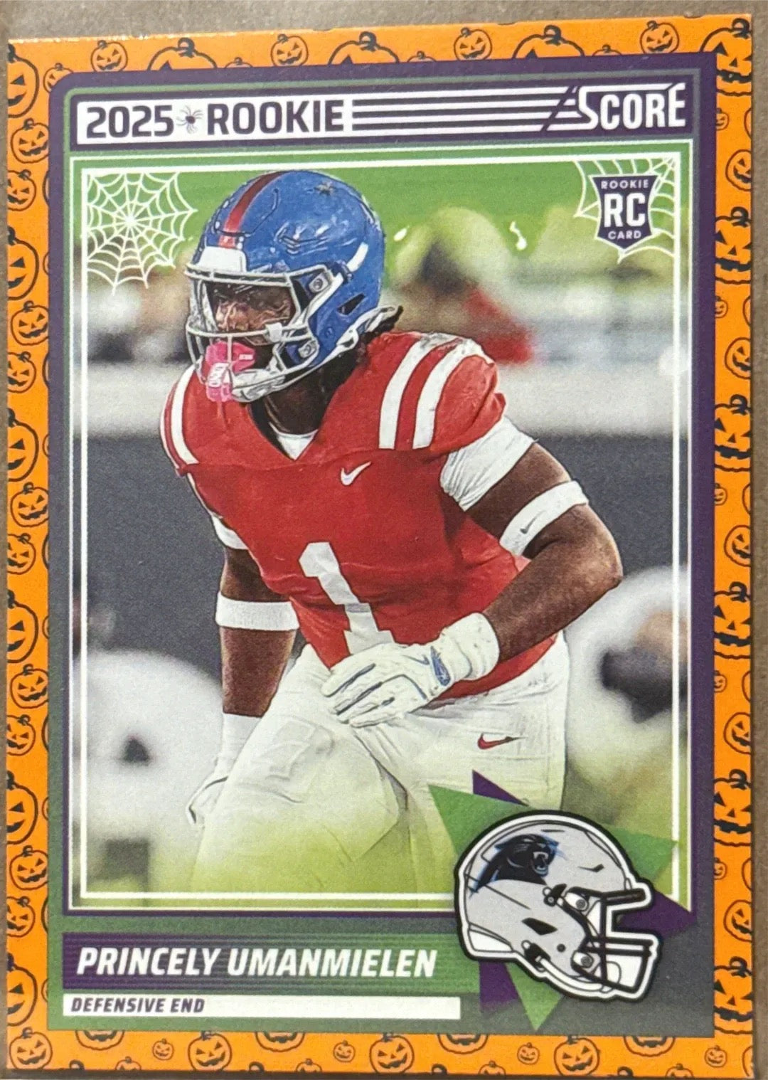 2025 Princely Umanmielen DE Score-A-Treat Rookie Trading Card