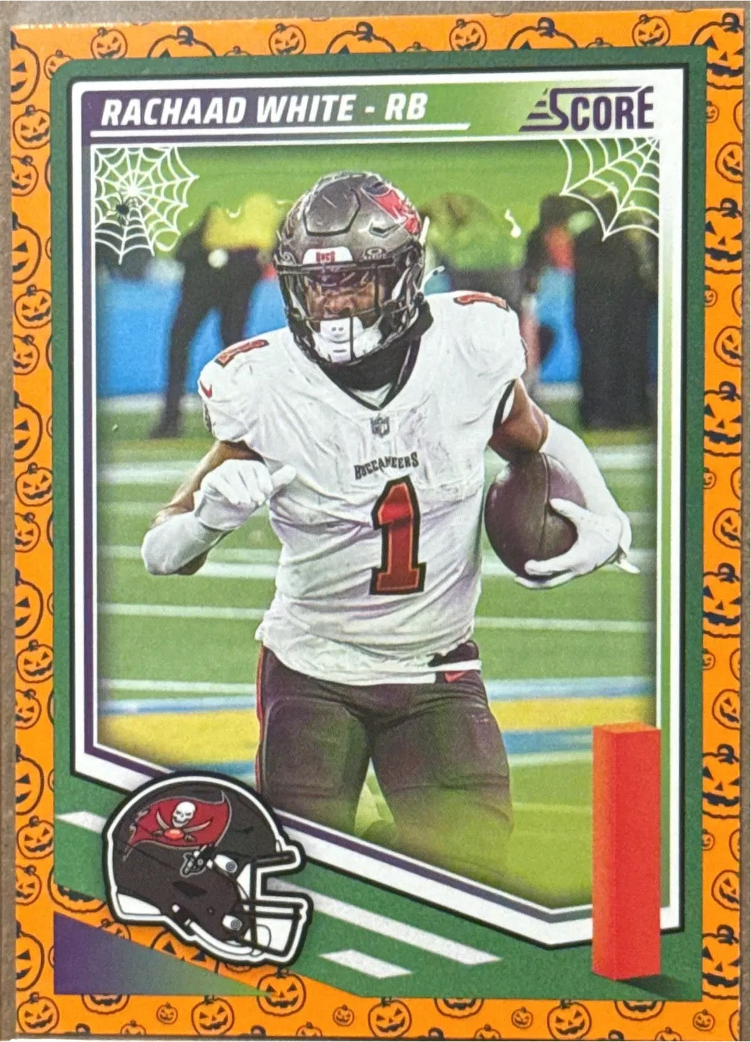 Rachaad White RB #1 Score-A-Treat Trading Card