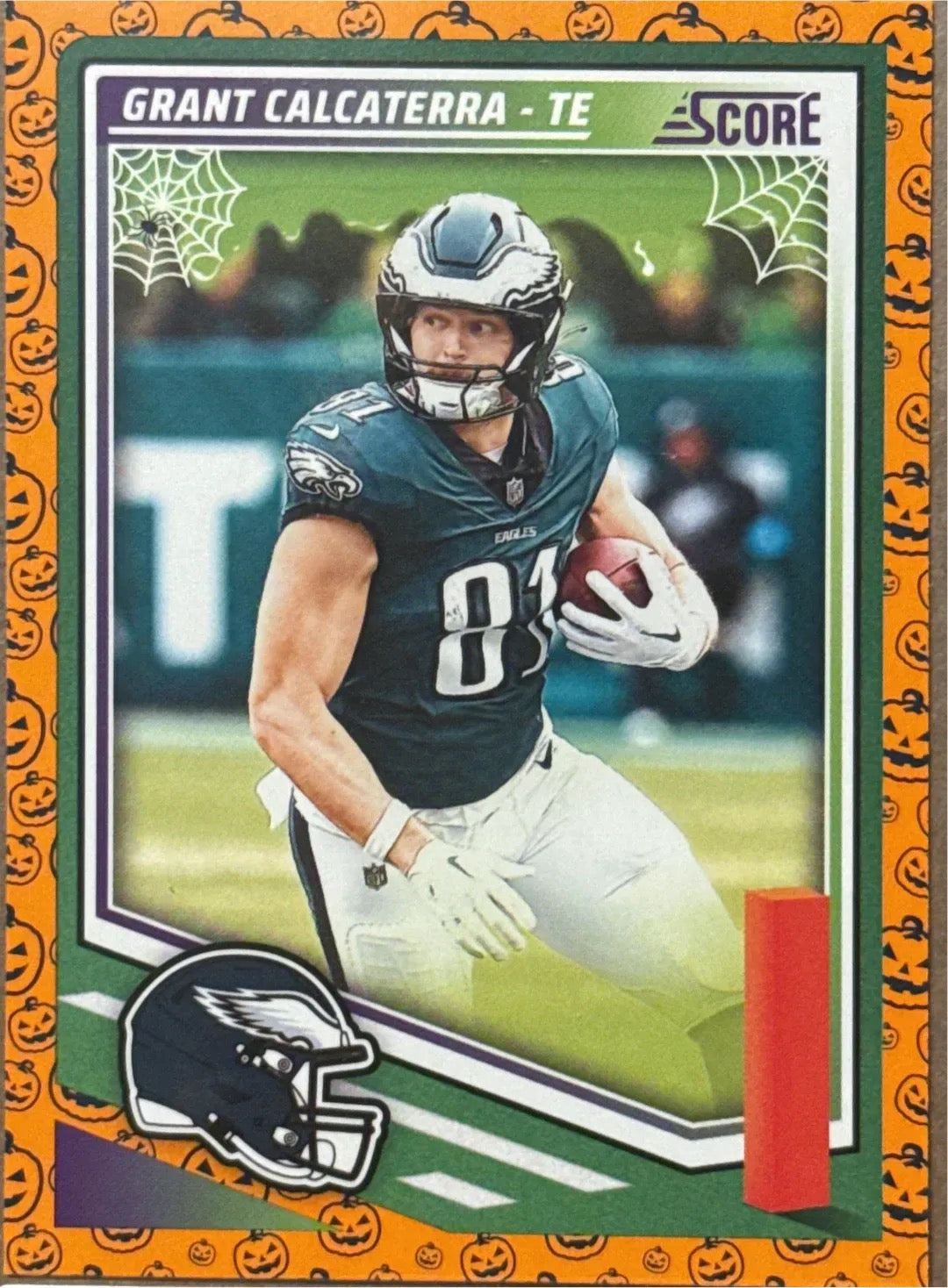 Grant Calcaterra TE #81 Score-A-Treat Trading Card