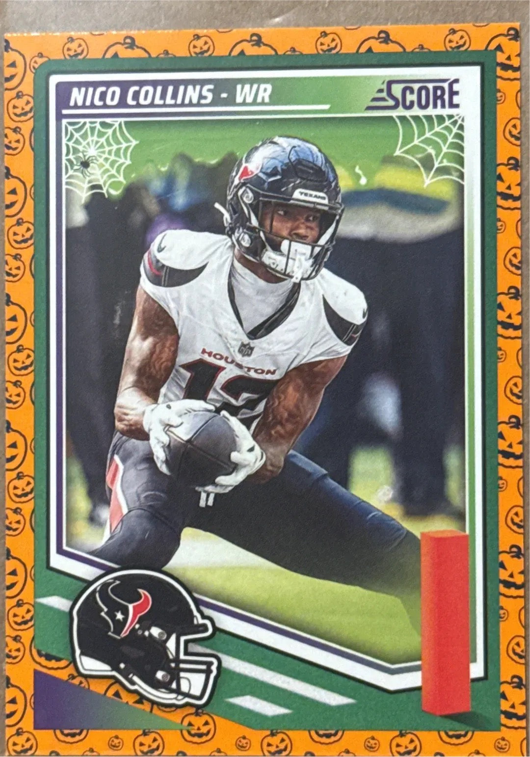 Nico Collins WR #12 Score-A-Treat Trading Card