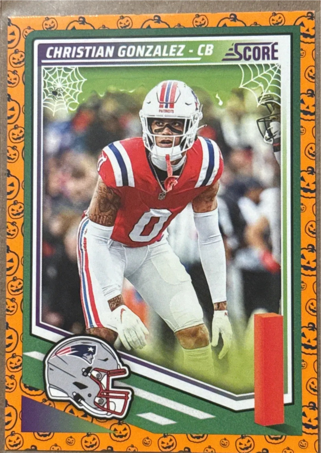 Christian Gonzalez CB #0 Score-A-Treat Trading Card
