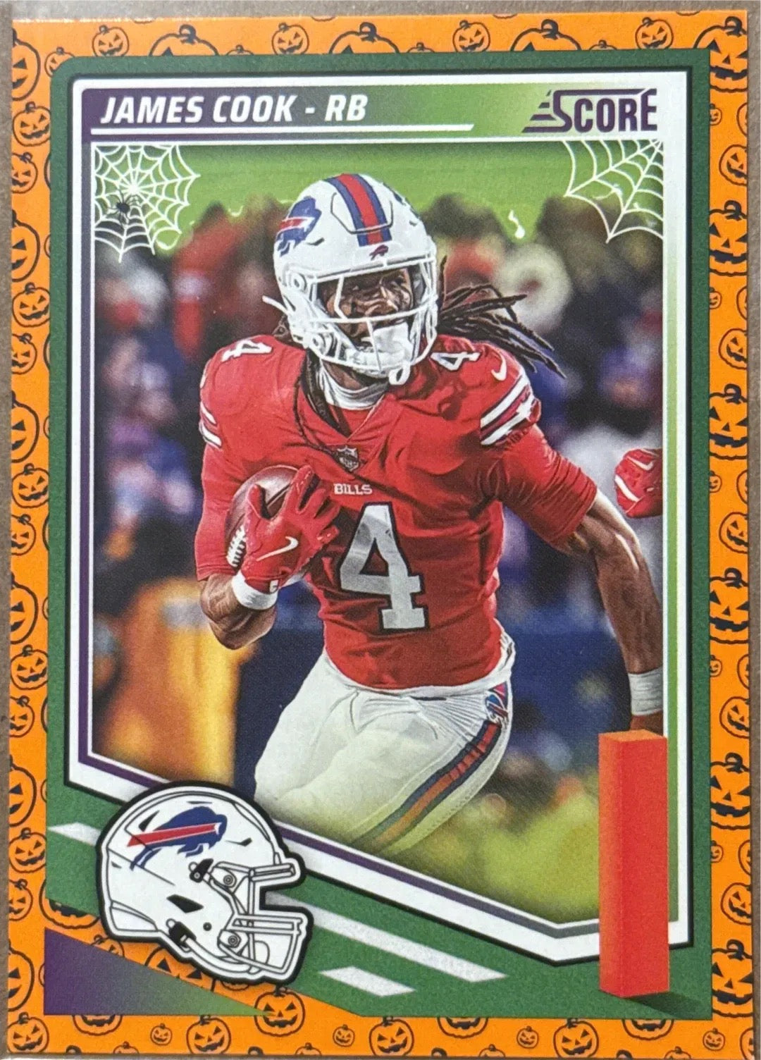 James Cook RB #4 Score-A-Treat Trading Card
