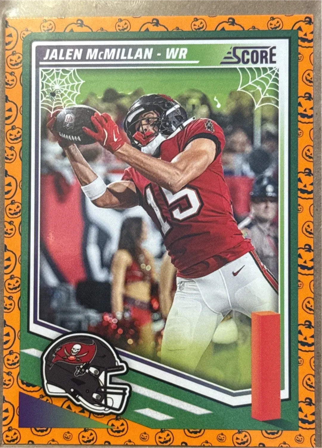 Jalen McMillan WR #15 Score-A-Treat Trading Card