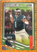 Jalen Hurts Score-A-Treat Halloween NFL Score Trading Card