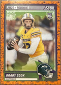 Brady Cook 2025 Rookie Score-A-Treat Halloween NFL Score Trading Card