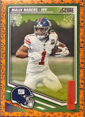 Malik Nabers Score-A-Treat Halloween NFL Score Trading Card – New York Giants WR
