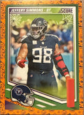 Jeffery Simmons Score-A-Treat Halloween NFL Score Trading Card – Tennessee Titans DT