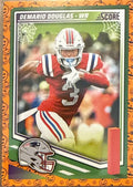 DeMario Douglas Score-A-Treat Halloween NFL Score Trading Card – New England Patriots WR