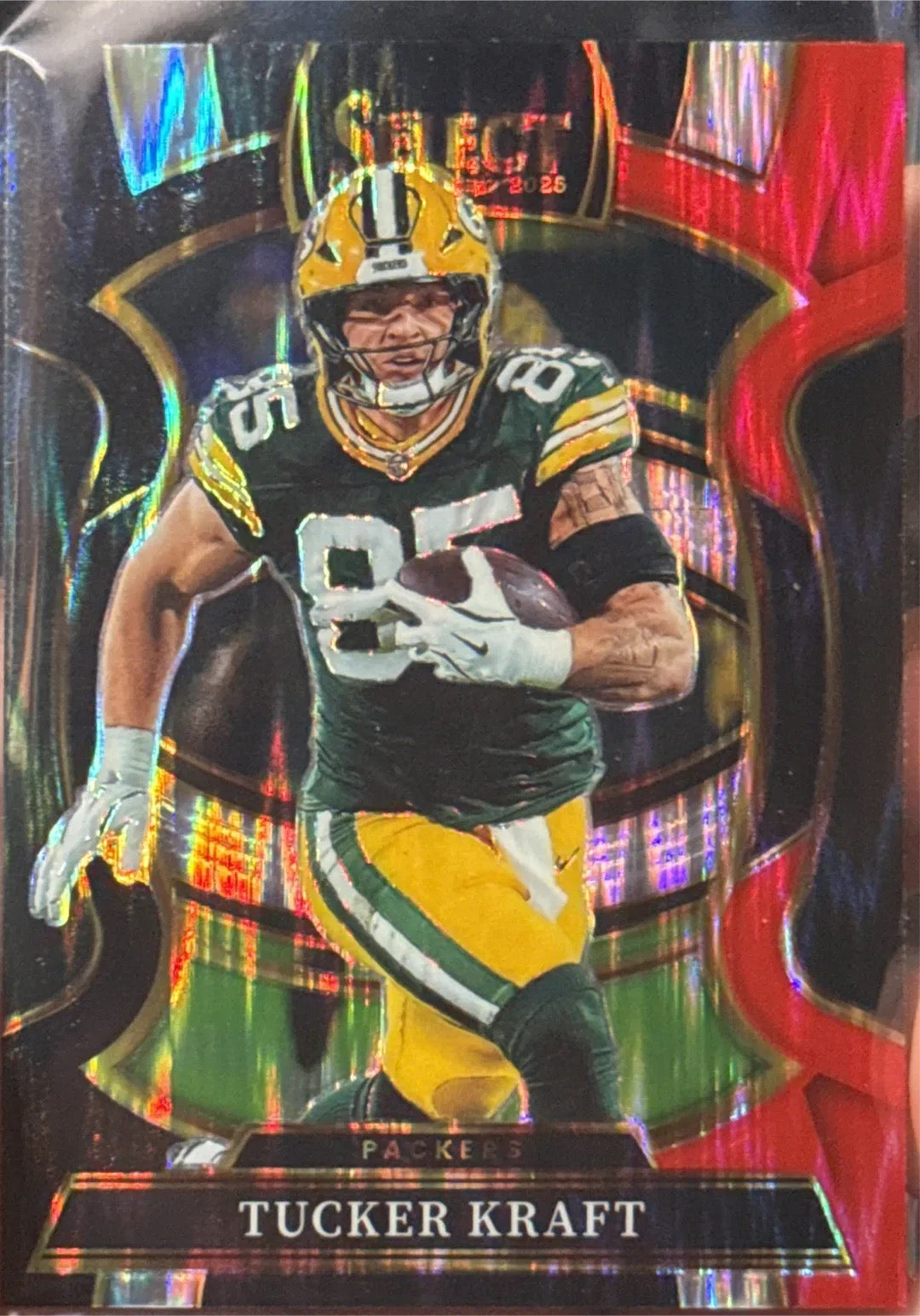 Tucker Kraft TE #85 2025 Panini Select Trading Card