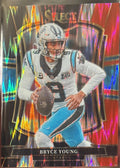 Bryce Young QB #9 2025 Panini Select Trading Card