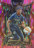 Sydney Colson Panini Select WNBA Trading Card – Indiana Fever PG Pink Wave Prizm