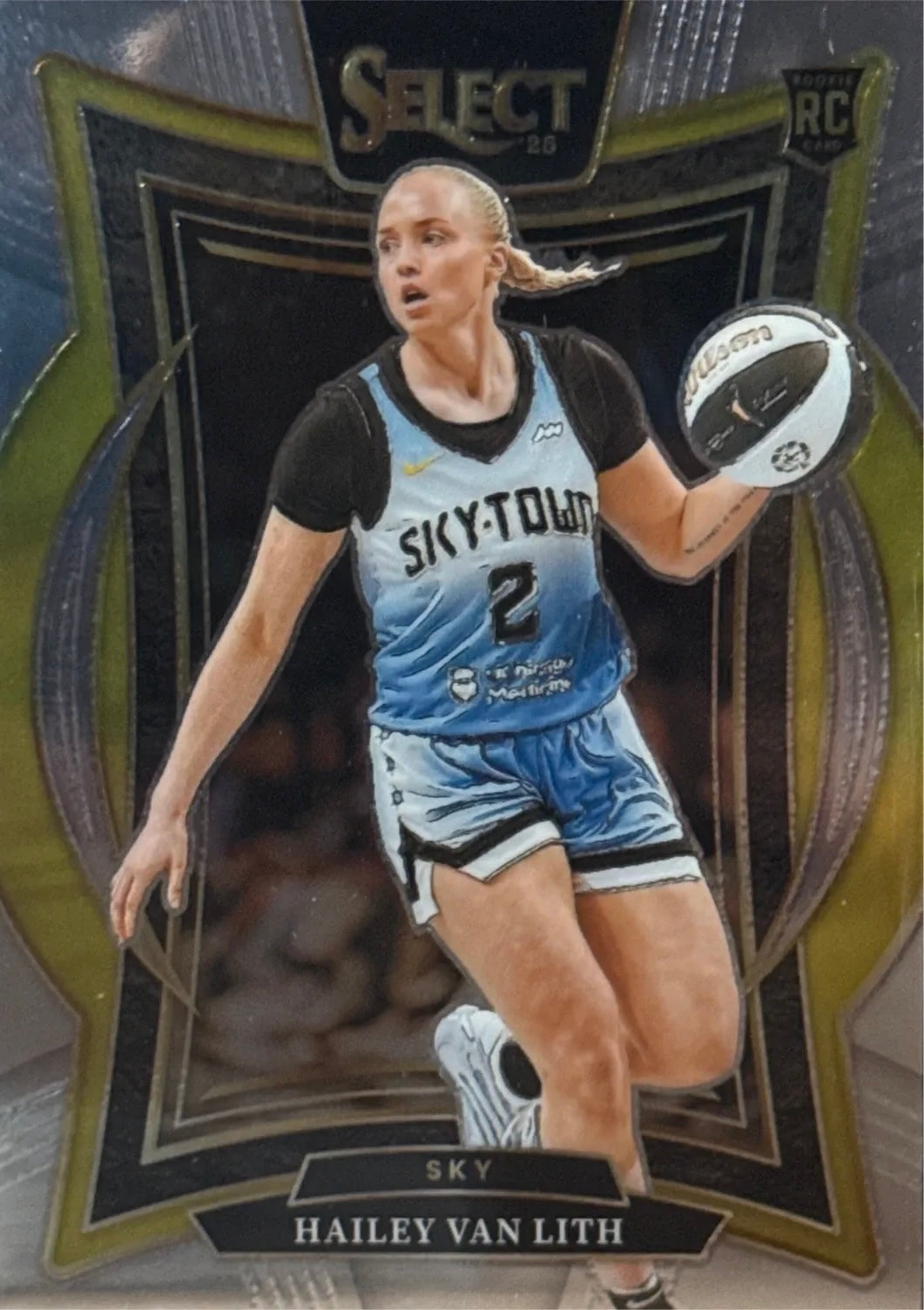 Hailey Van Lith 2025 Rookie Panini Select WNBA Trading Card – Chicago Sky Guard