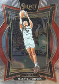 Makayla Timpson 2025 Rookie Panini Select WNBA Trading Card – Indiana Fever Center