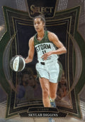 Skylar Diggins 2025 Panini Select WNBA Trading Card – Seattle Storm PG Silver