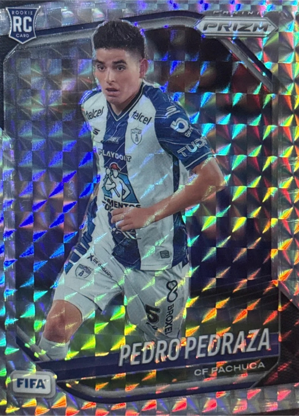 Pedro Pedraza Panini Prizm FIFA Rookie Card – CF Pachuca