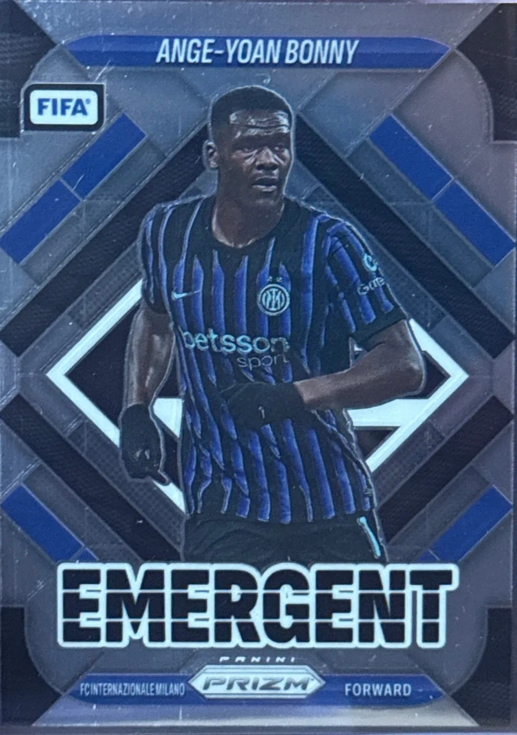 Ange-Yoan Bonny Panini Prizm FIFA Emergent – FC Internazionale Milano