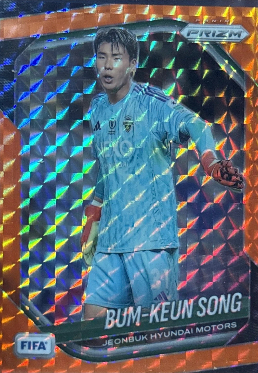 Bum-Keun Song Panini Prizm FIFA Orange Prizm – Jeonbuk Hyundai Motors